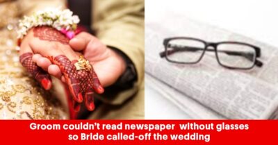 UP Bride Called Off Marriage As Groom Failed To Read Hindi Newspaper Without Wearing Glasses RVCJ Media