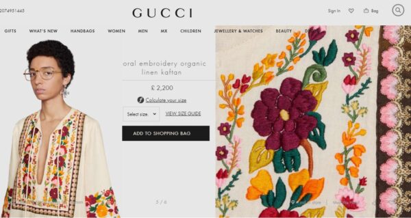 Gucci Sells Floral Kaftans For Whopping Rs 2.5 Lakhs, Twitter Says “500 Me 2 Mil Jayenge” RVCJ Media