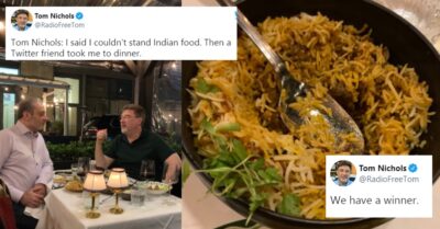 US Man Who Called Indian Food Terrible 2 Years Ago Now Tasted Biryani & Became Its Fan RVCJ Media