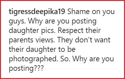 Fans Lash Out At Paparazzi For Clicking Virat’s Daughter Vamika Against Parents’ Wish - RVCJ Media