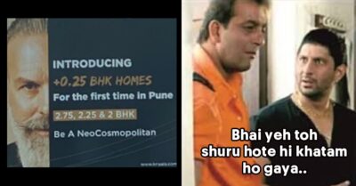Twitter Has A Hilarious Reaction To Property Ad Of +0.25 BHK Homes In Pune RVCJ Media