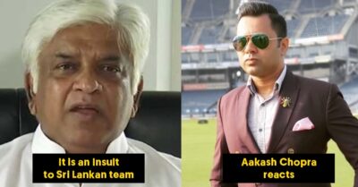 Aakash Chopra Gives An Apt Reply To Arjuna Ranatunga Over Second String Comment On Team India RVCJ Media