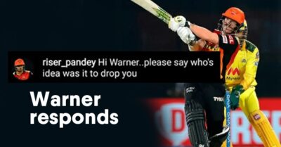 Fans Asks David Warner “Whose Idea Was It To Drop You?” Warner’s Reply Will Make You Respect Him RVCJ Media