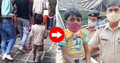 Saw Viral Video Of 5-Yr Boy Who Asked Tourists To Wear Masks? The Kid Is A Police Mascot Now RVCJ Media