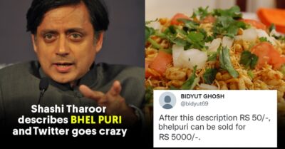 Shashi Tharoor’s Tweet Describing Bhel Puri In His Style Makes Twitter Go WTF RVCJ Media