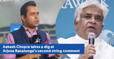 Aakash Chopra Again Takes A Jibe At Arjuna Ranatunga For Second String Comment After India’s Win RVCJ Media