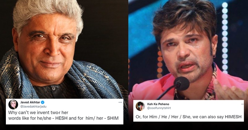Twitter Trolls Javed Akhtar For Suggesting Use Of ‘HESH’ & ‘SHIM’ As Gender Neutral Words RVCJ Media