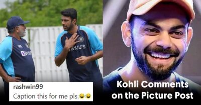 R Ashwin Shares A Photo & Asks To Caption It, Virat Kohli Responds With A Funny Comment RVCJ Media