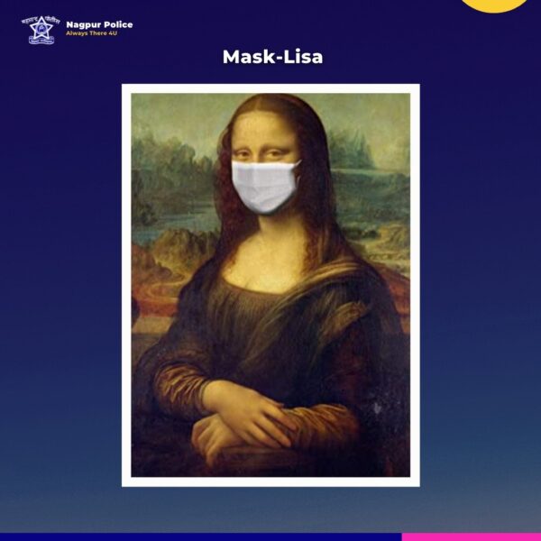 Nagpur Police Posts Creative Tweet To Alert People Over COVID Using Mona Lisa, See Viral Tweet RVCJ Media