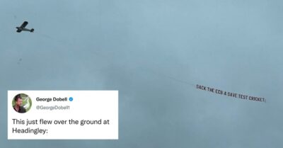 Angry Fan Slams ECB By Flying Airplane With Banner “Sack ECB & Save Test Cricket” Over Headingley RVCJ Media