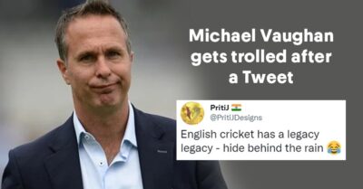 Indians Mercilessly Roasted Michael Vaughan For Saying Rain Saved India From Defeat RVCJ Media