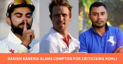 Danish Kaneria Lashes Out At Nick Compton For Calling Virat Kohli A Foul-Mouthed Player RVCJ Media