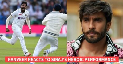 Mohammed Siraj’s Heroic Show Against England At Lord’s Impresses Ranveer Singh RVCJ Media