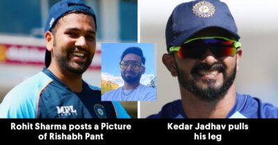 Rohit Sharma Pulls Rishabh Pant’s Leg With A Funny Caption, Kedar Jadhav Hilariously Reacts RVCJ Media