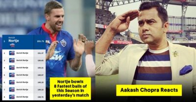 “Over-Speeding Ka Challan Kato,” Aakash Chopra Praises Anrich Nortje’s Heroics In DCvsSRH RVCJ Media