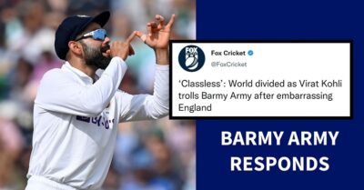 Barmy Army Finally Reacts To Virat Kohli’s Famous Trumpet Celebration During Oval Test RVCJ Media