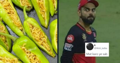 “Ghor Kalyug”, “Zinda Pakadna Hai,” Foodies Angrily React To Viral Pic Of Stuffed Maggi Mirch RVCJ Media