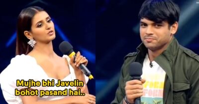 Shakti Mohan Asks Neeraj Chopra To Hold Her Hand & Propose Her, He Blushes & Gives A Funny Reply RVCJ Media