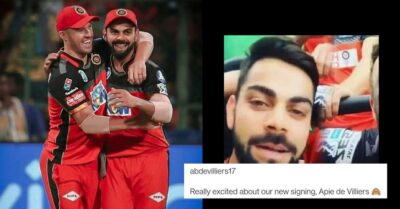 ‘Apie’ de Villiers’ Hilarious Pic With Virat Kohli Is Going Viral For All The Funny Reasons RVCJ Media