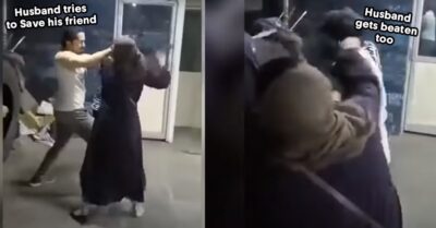 Woman Beats Husband & His Alleged Lover With Chappal, See The Viral Video RVCJ Media