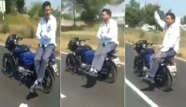 Video Of Driverless Bike Goes Viral On Social Media, Even Anand Mahindra Reacts - RVCJ Media