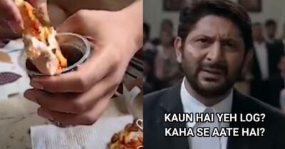 Man Soaks Slice Of Cheese Loaded Pizza In Coke Glass, Angry Foodies Say, “Ban Pizza For Him”