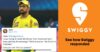 Twitter User Tries To Troll MS Dhoni Over His Poor Form, Swiggy Gives An Epic Reply RVCJ Media