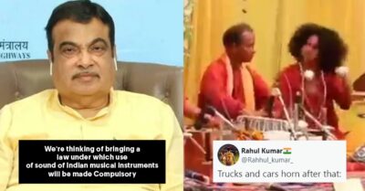 Nitin Gadkari Plans To Replace Horns With Indian Music, People React With Hilarious Memes RVCJ Media