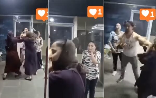 Woman Beats Husband & His Alleged Lover With Chappal, See The Viral Video - RVCJ Media
