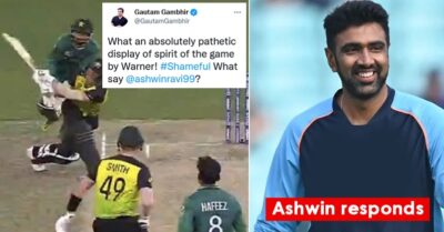 Aussie Journo Slams Gautam Gambhir For His Tweet On Warner, R Ashwin Gives A Befitting Reply RVCJ Media