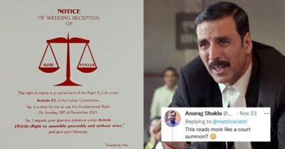 Guwahati Lawyer Couple’s Constitution Themed Wedding Card Goes Viral, Twitter Loves It RVCJ Media
