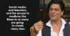 Shah Rukh Khan Predicted About Social Media Creating Stars In 2013, Old Video Goes Viral RVCJ Media