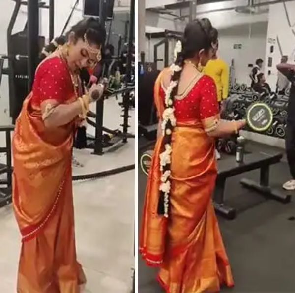 Bride Works Out At Gym To Make Her Pre-Wedding Shoot Unique, Twitter Is Loving It RVCJ Media