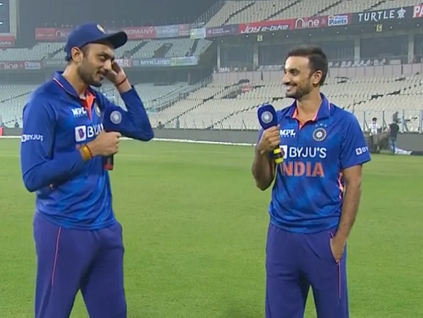 BCCI Shares Video Of Harshal & Axar Patel’s Funny Banter Over POTM After India Clean Sweeps NZ RVCJ Media
