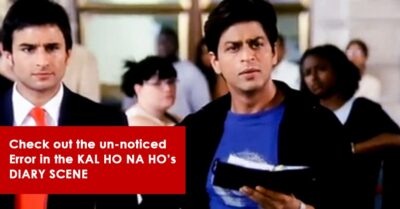Man Points Out Error In Kal Ho Naa Ho’s Famous Diary Scene & We Failed To Notice It Coz Of SRK RVCJ Media