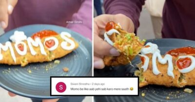 Food Blogger Eats Momo Parantha & Gives Honest Review In Viral Video, Foodies React RVCJ Media