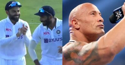 Stump Mic Caught Virat Kohli Shouting Iconic Phrase Of WWE Star The Rock As Bumrah Returns RVCJ Media