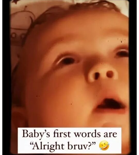 Not Maa Or Papa, This Baby’s First Words Are “Alright Bruv”, See The Video RVCJ Media
