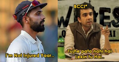 Twitter Flooded With Hilarious Memes As Ajinkya Rahane Ruled Out Of 2nd Test Due To Injury RVCJ Media