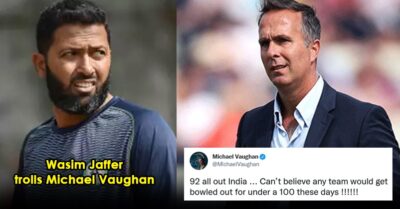 Wasim Jaffer Roasts Michael Vaughan For Old ‘India 92 All Out’ Tweet Post England’s 68 In Ashes RVCJ Media