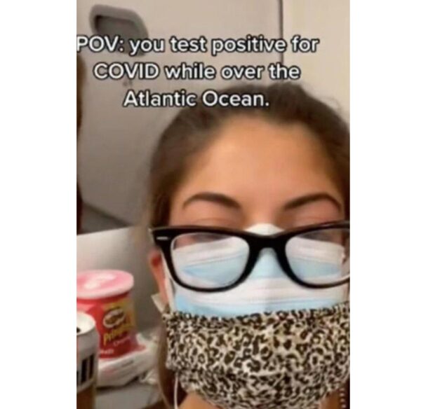 Woman Found Out She Had COVID-19 Mid-Flight, What She Did Next Will Make You Praise Her - RVCJ Media