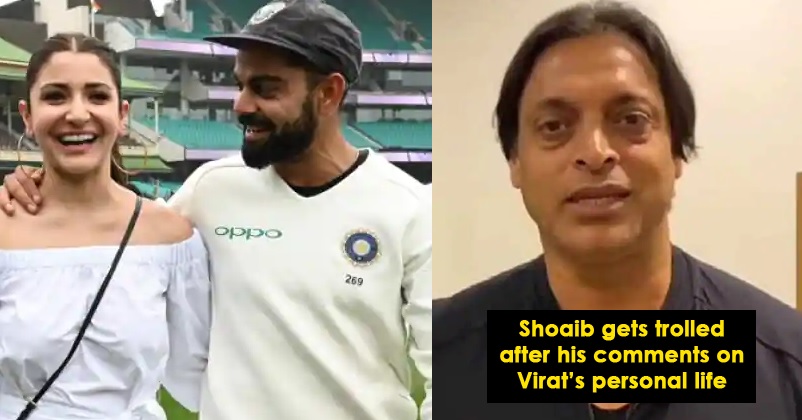 Virushka’s Fans Roast Shoaib Akhtar For Saying Virat Kohli Should Not Have Married Anushka RVCJ Media