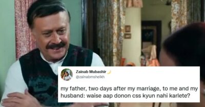 Desi Dad Asks Beti & Jamai To Pursue Civil Services 2 Days After Their Marriage, Twitter Reacts RVCJ Media