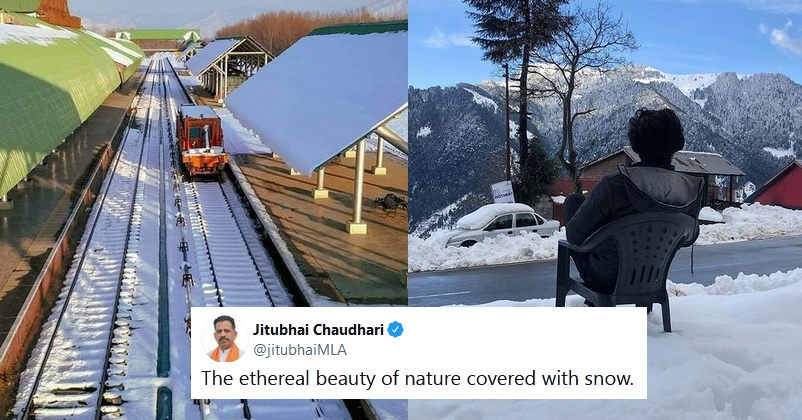 Beautiful Photos Of Snowy Srinagar Takes Twitter To Storm, Even You’ll Be Mesmerized RVCJ Media