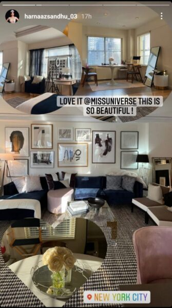 This Is How Harnaaz Sandhu’s New York Miss Universe Apartment Looks Like From Inside - RVCJ Media
