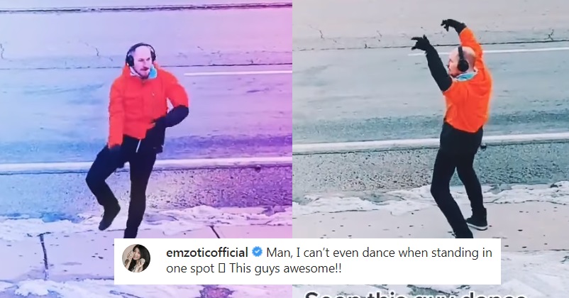 Man’s Impromptu Dance Moves While Walking Down The Road Go Viral For All The Awesome Reasons RVCJ Media