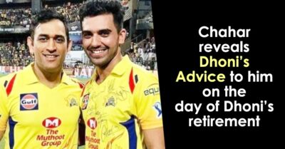Deepak Chahar Reveals What Advice Dhoni Gave Him When He Announced His Retirement RVCJ Media