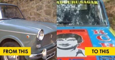 RCB’s Ardent Fan Gives His Vintage Car A Creative Makeover To Express His Love For Franchise RVCJ Media