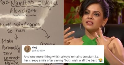 Guy Comes Up With A Dialogue Flowchart For Shark Tank’s Namita Thapar & It’s Bang On RVCJ Media
