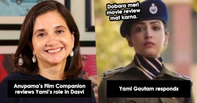 Yami Gautam Gave A Mouth-Shutting Reply To Anupama Chopra’s Platform For Its Review Of “Dasvi” RVCJ Media